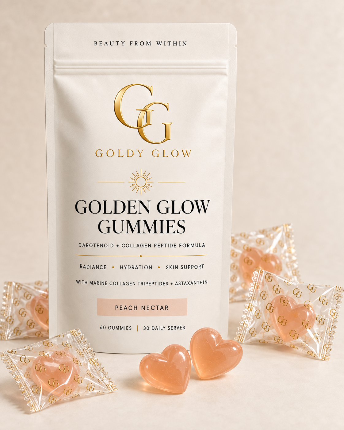 Golden Glow Gummies
