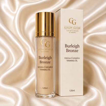Burleigh Bronze Peptide Tanning Oil | Premium Hydrating Tanning Body Oil