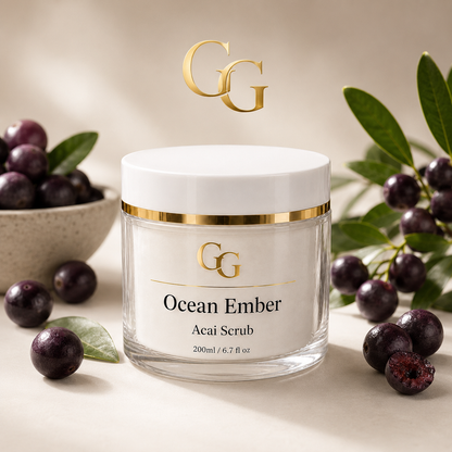 Ocean Ember Açaí Body Scrub | Luxury Exfoliating Body Polish